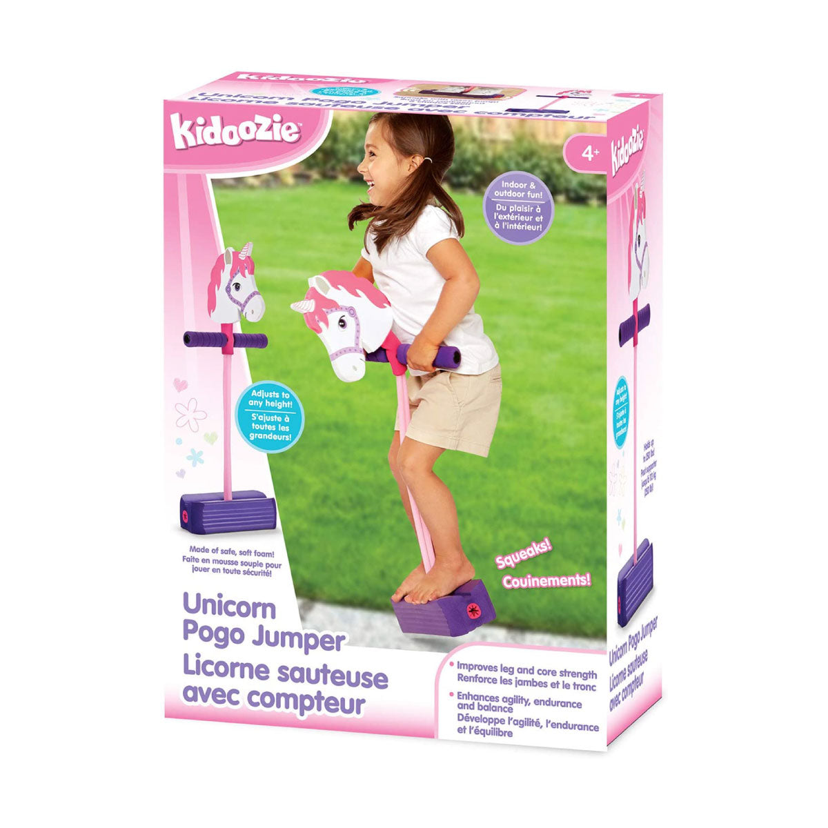 Hop n’ Squeak Unicorn Pogo Jumper from Kidoozie