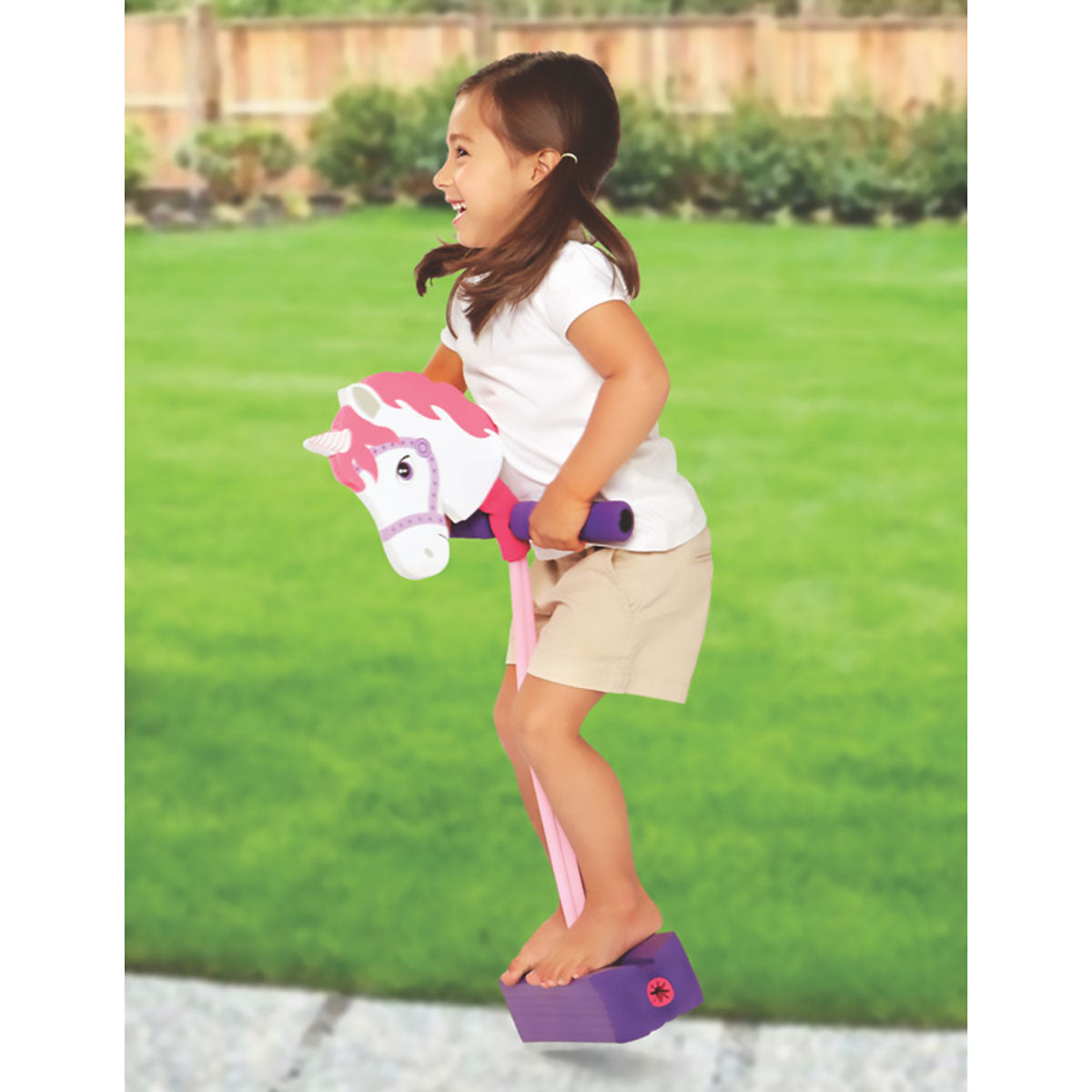 Hop n’ Squeak Unicorn Pogo Jumper from Kidoozie