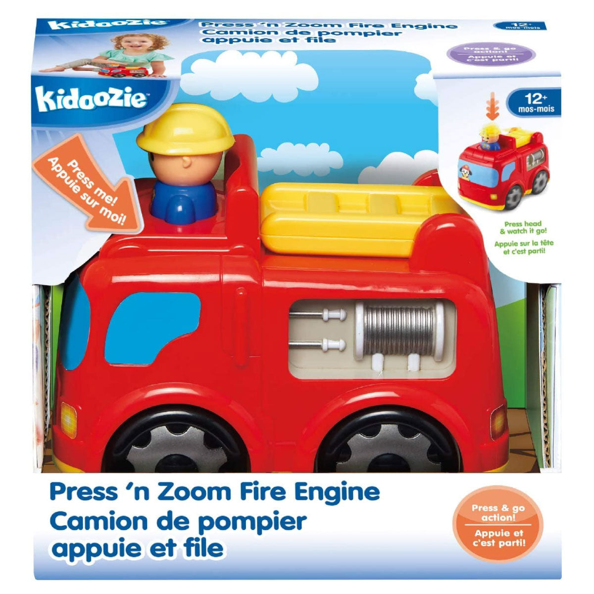Press n’ Zoom Fire Engine from Kidoozie