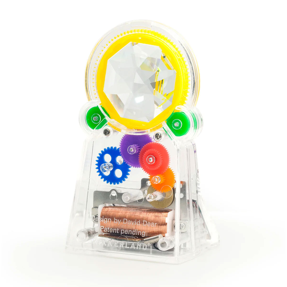 Kikkerland Solar Powered Standing Rainbow Maker With Crystal