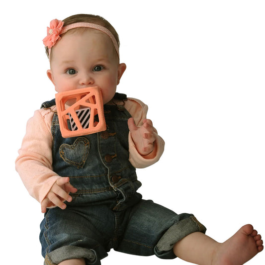 Malarkey Kids Chew Cube - Peach