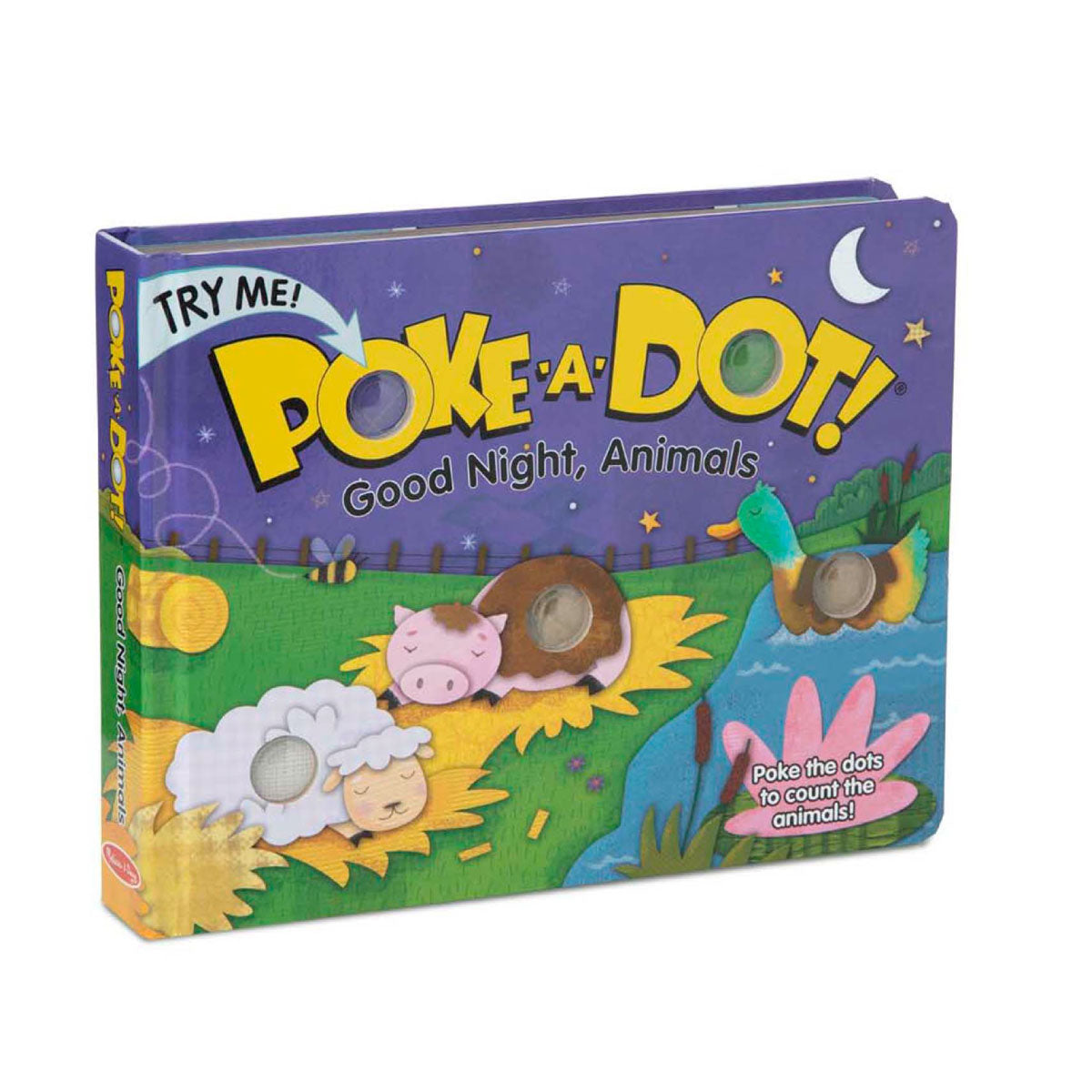 PokeADot Book - Good Night, Animals