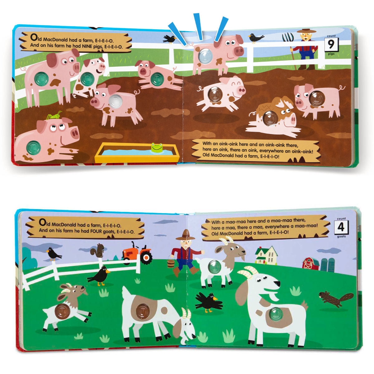 PokeADot Book - Old Macdonald’s Farm