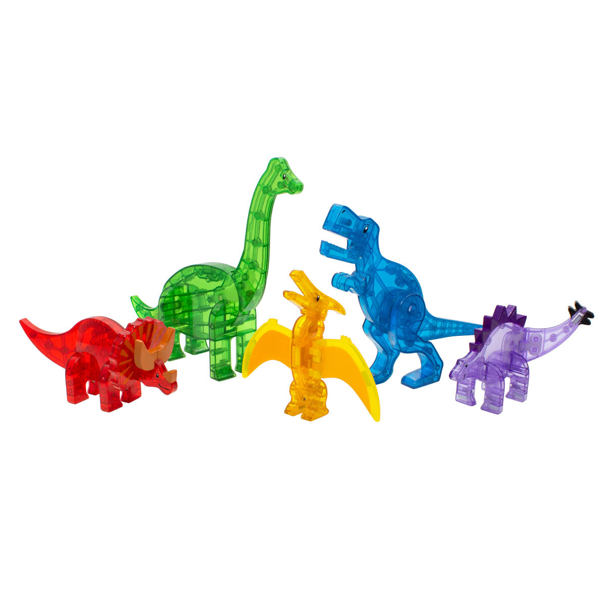 Magna-Tiles Dinos 5 Piece Set