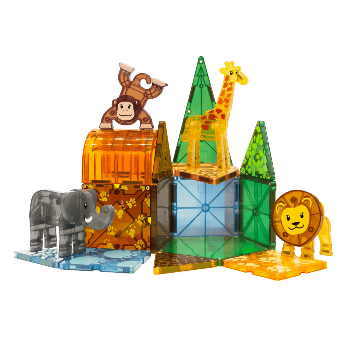 Magna-Tiles Animals - Safari 25 Piece Set