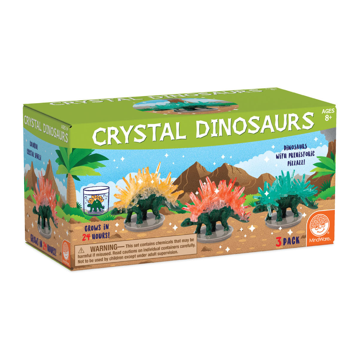 Sparkle Formations: Crystal Dinosaurs from Mindware