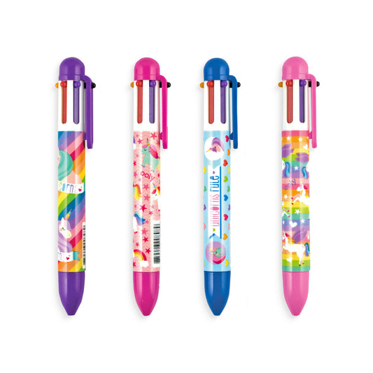 Unique Unicorns - 6 Click Multi Color Pen from Ooly