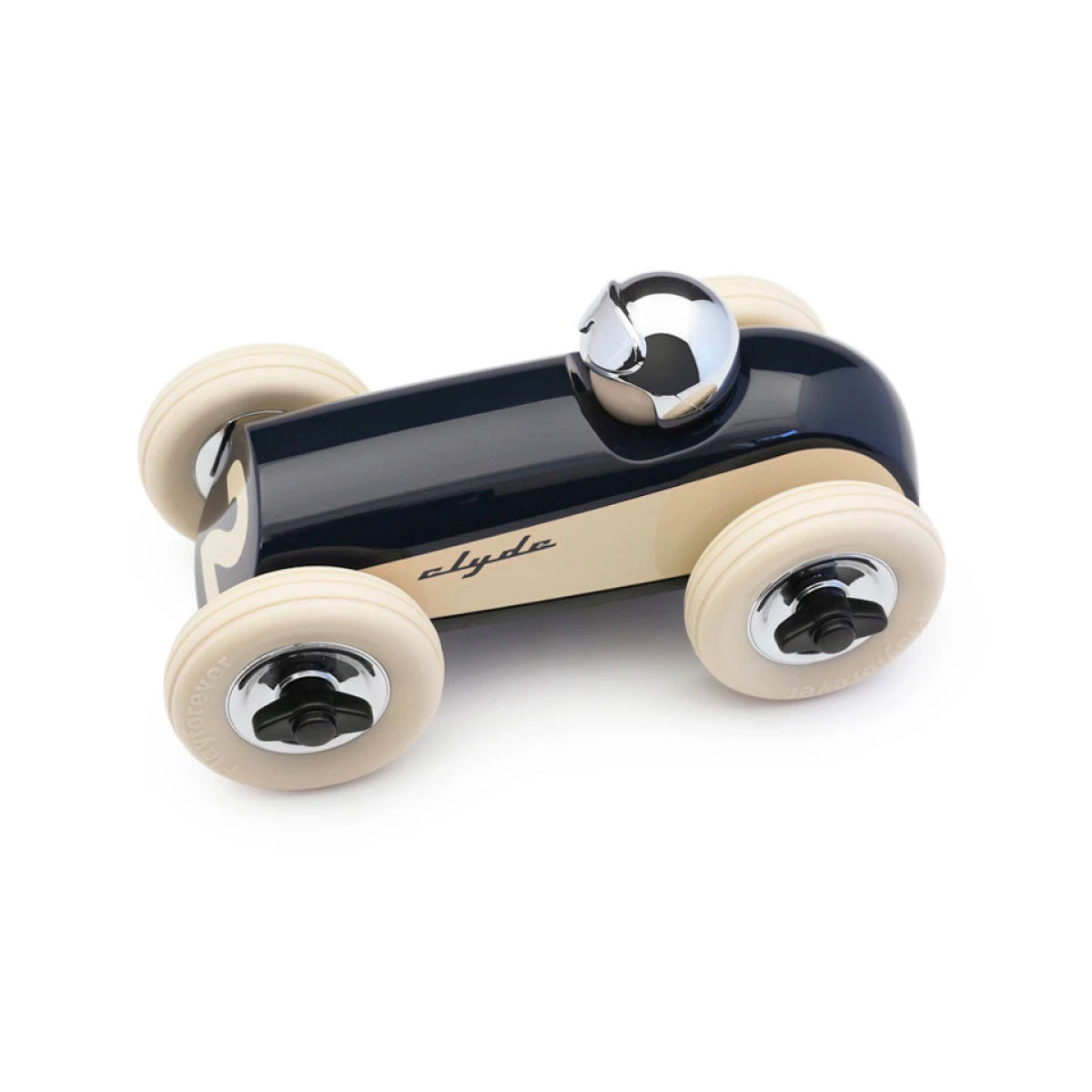 Playforever Midnight (Black & Cream) Clyde Race Car