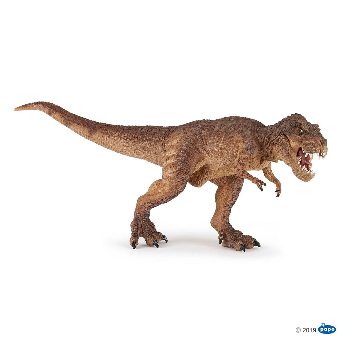 Papo Brown Running T-Rex with Articulated Jaw