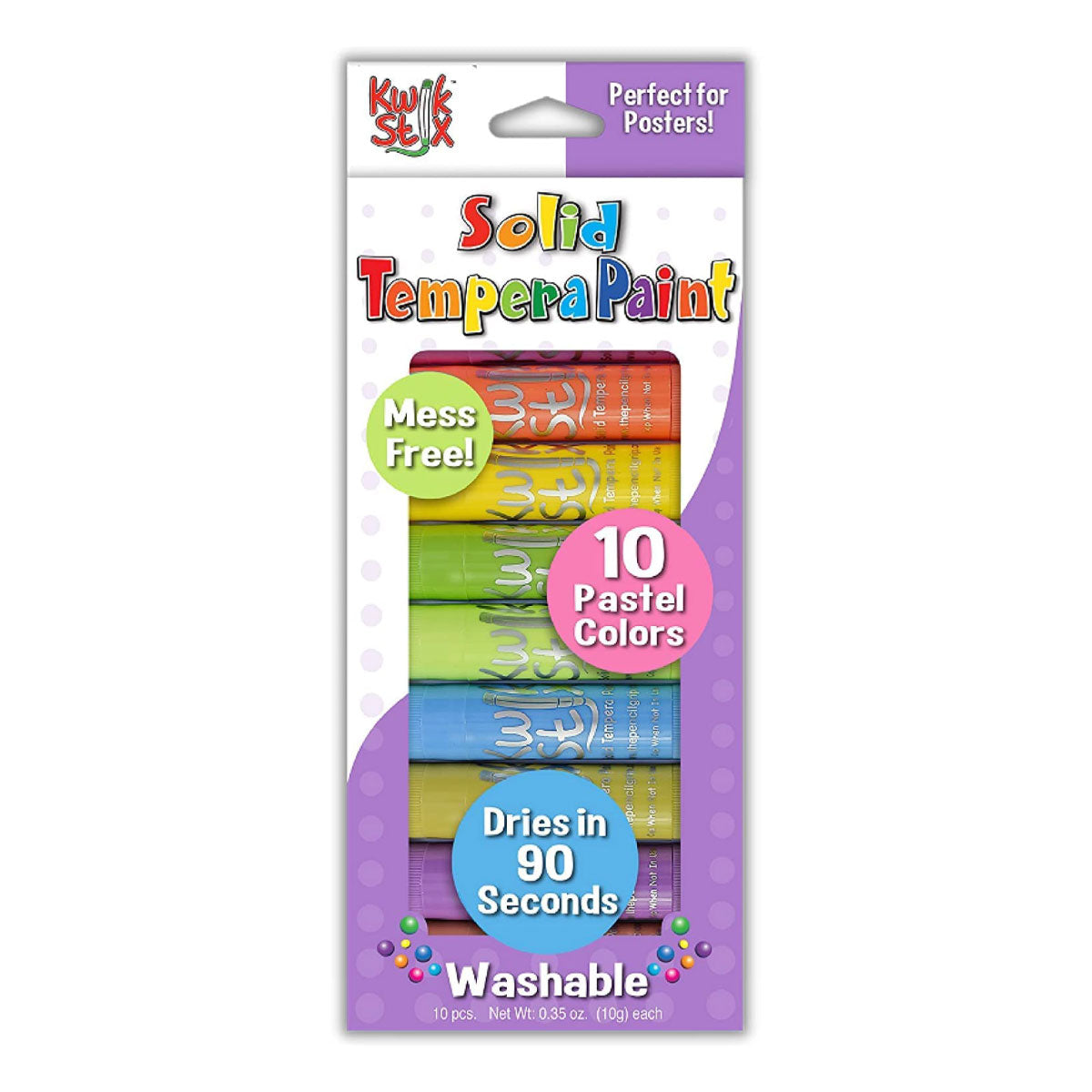Kwik Stix Pastel Colors Solid Tempera Paints