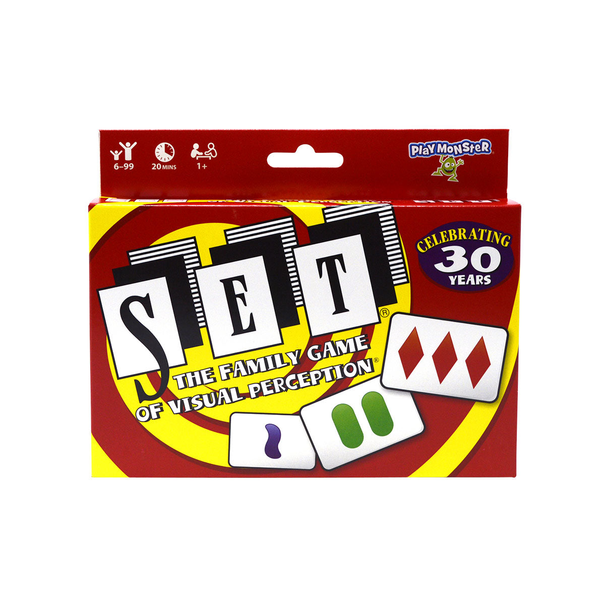 SET Game of Visual Perception from Playmonster
