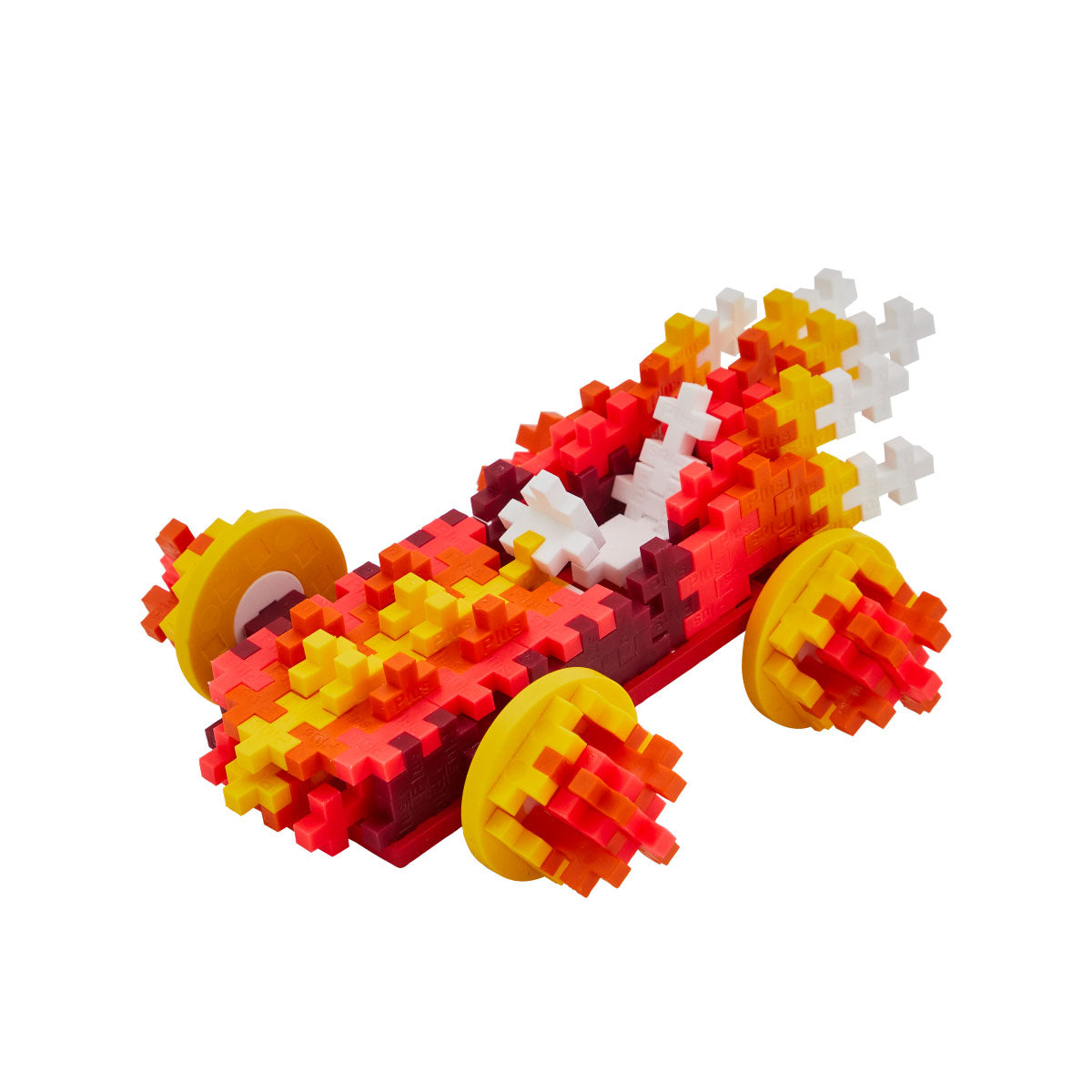 Plus-Plus Go! Color Cars 200 pc Tubes - Fire Car