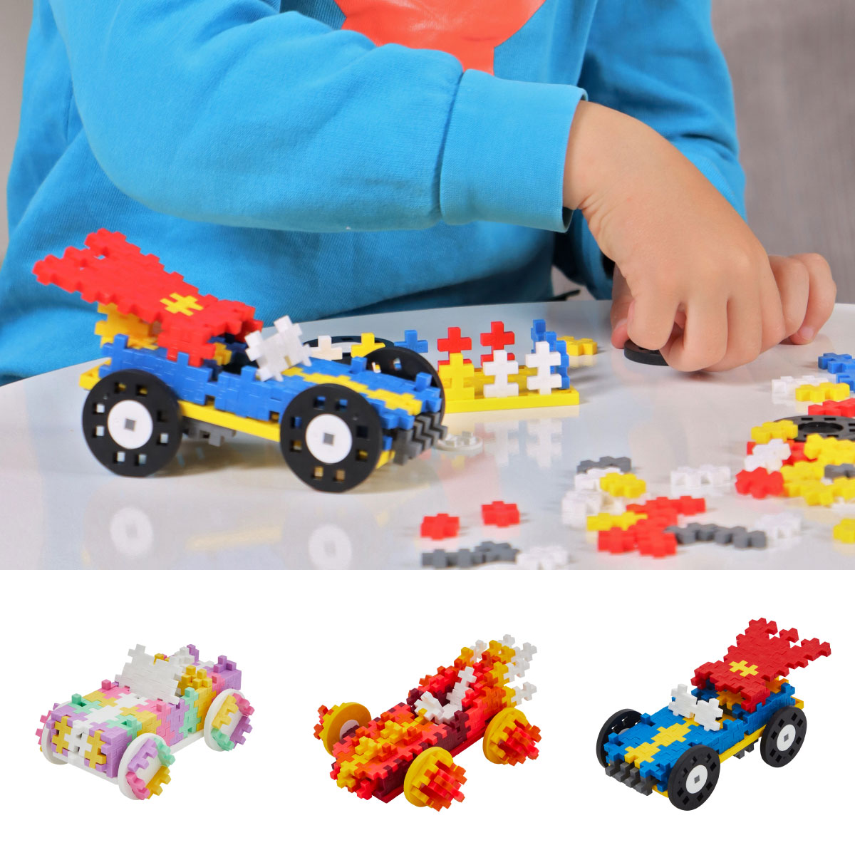 Plus-Plus Go! Color Cars 200 pc Tubes