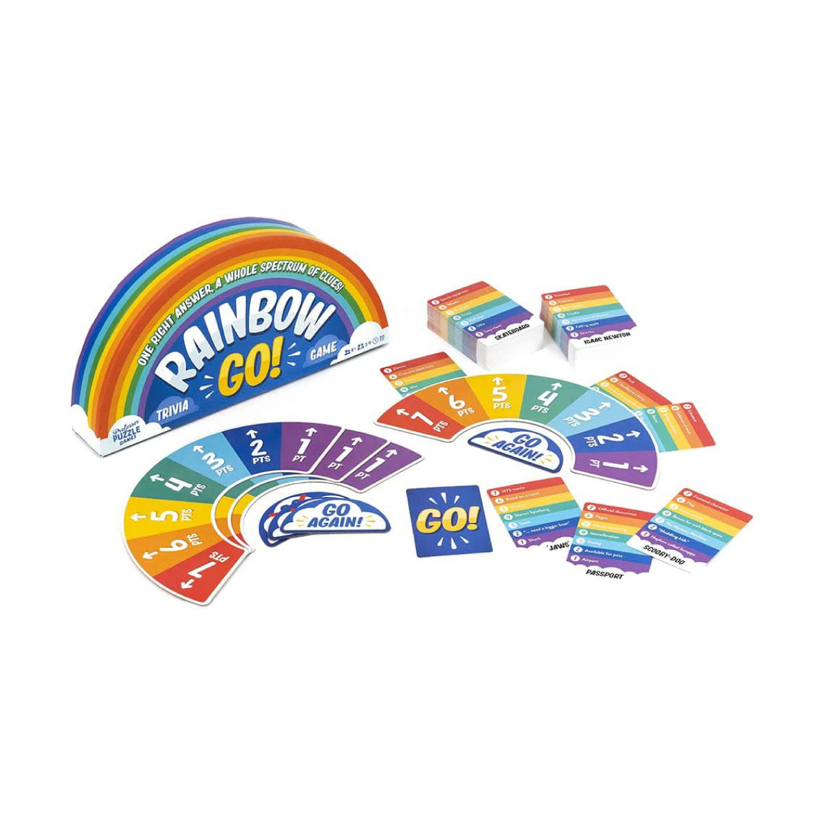 Rainbow Go Trivia Game