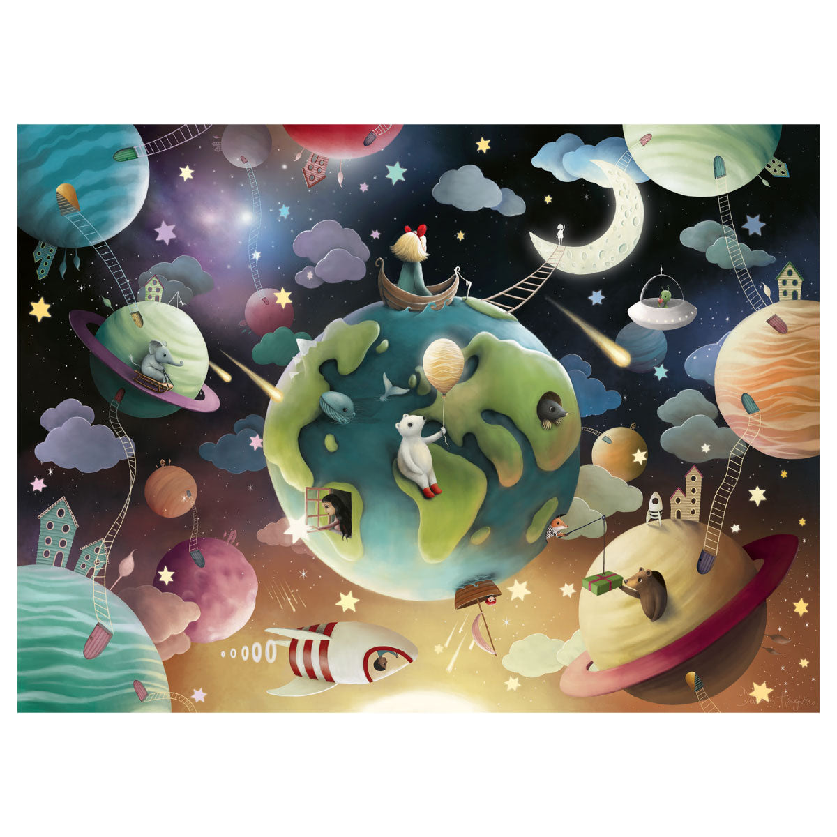 Planet Playground 100 pc XXL Jigsaw Puzzle from Ravensburger