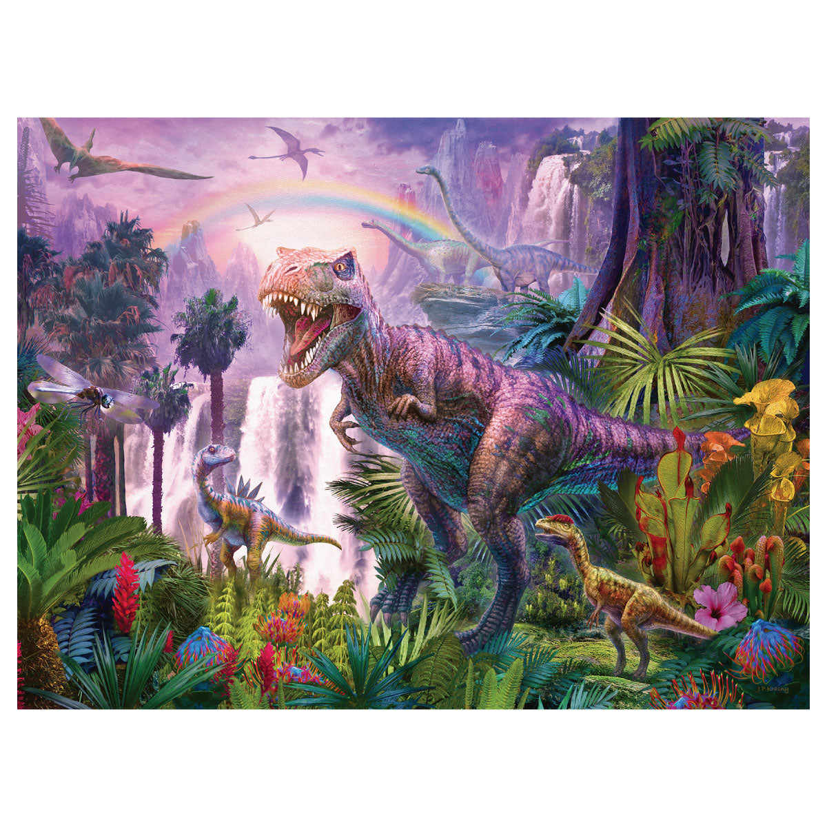 Dinosaur Land 200 pc XXL Jigsaw Puzzle from Ravensburger