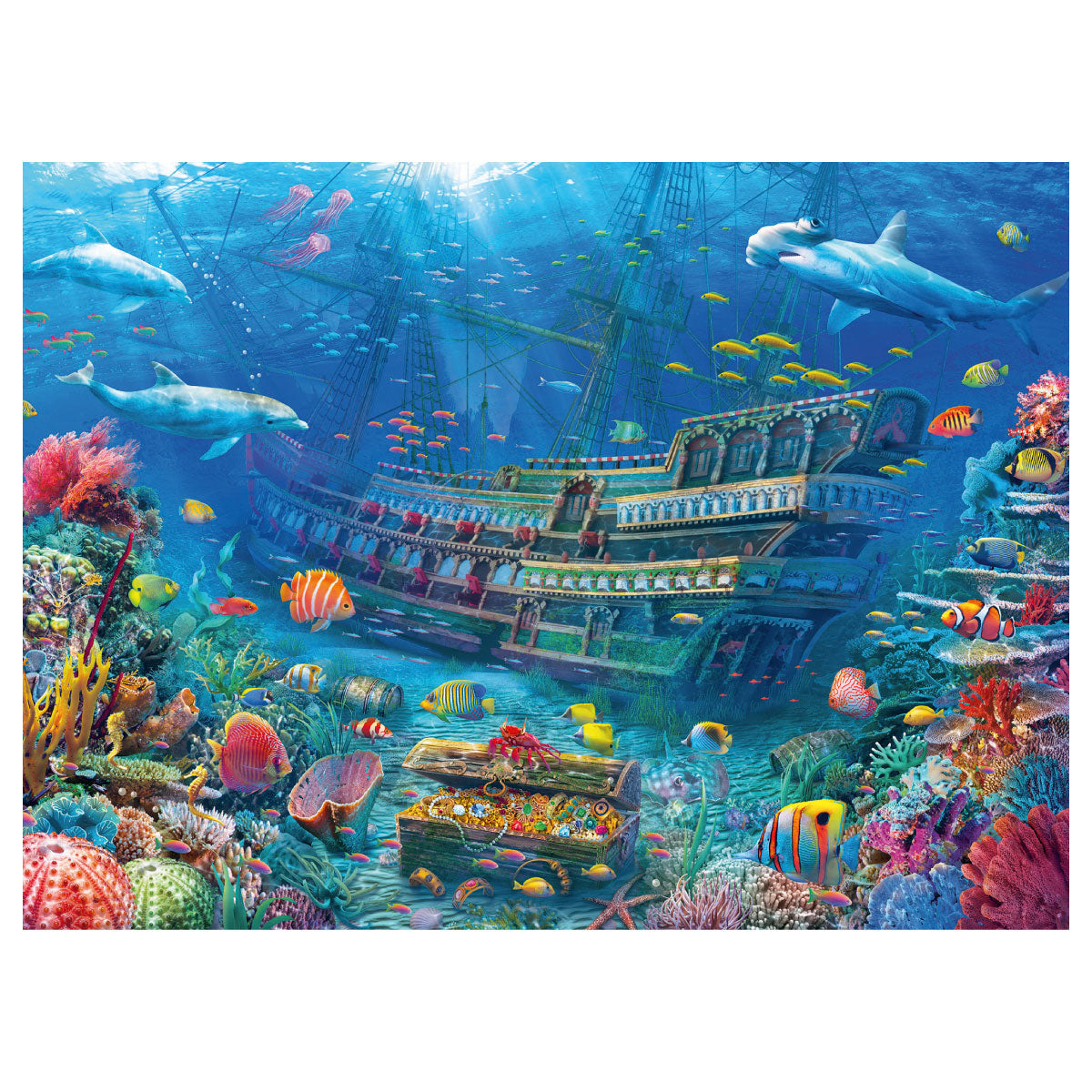 Underwater Discovery 200 pc XXL Jigsaw PuzzleUnderwater Discovery 200 pc XXL Jigsaw Puzzle from Ravensburger