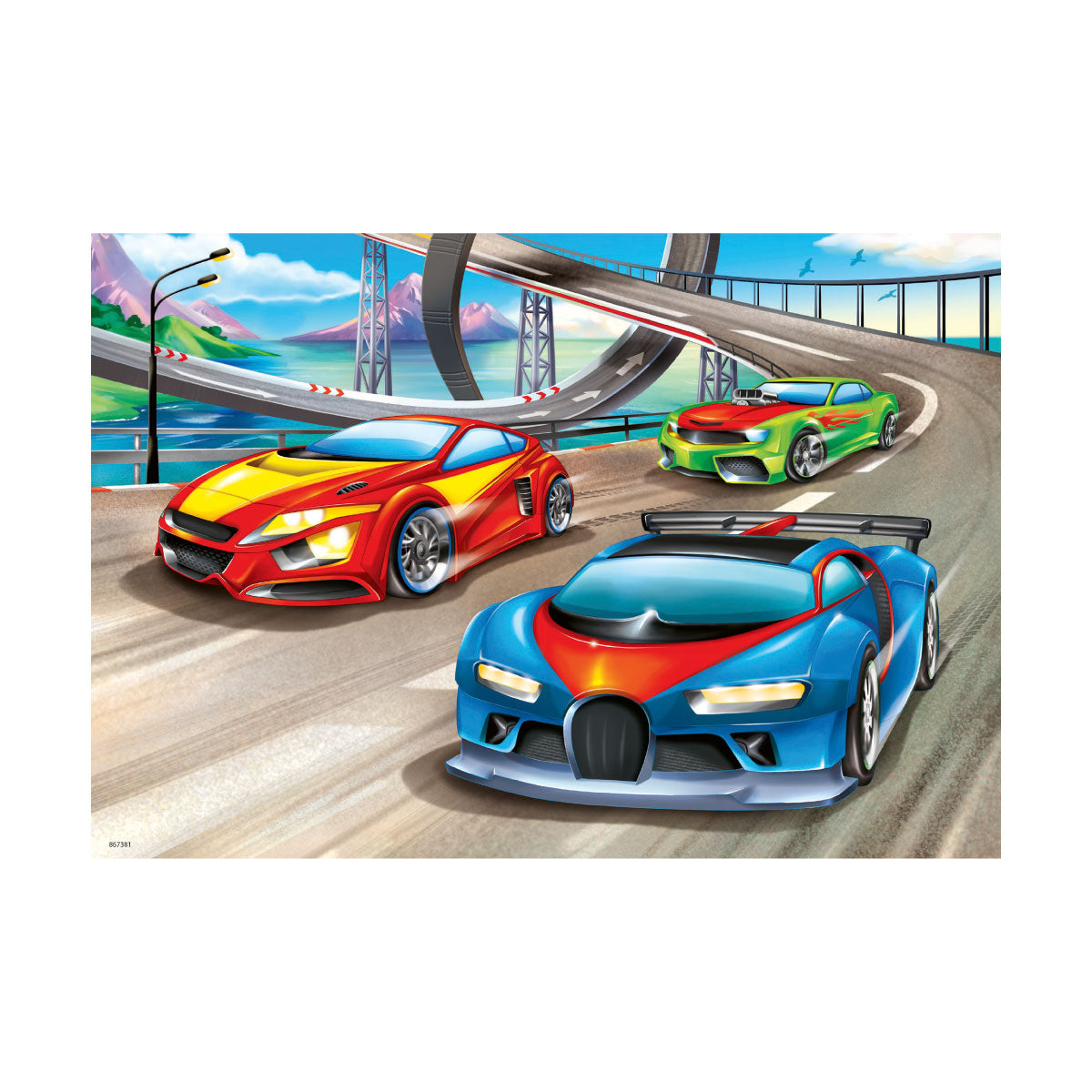 Construction & Cars 2 x 24pc Jigsaw Puzzles