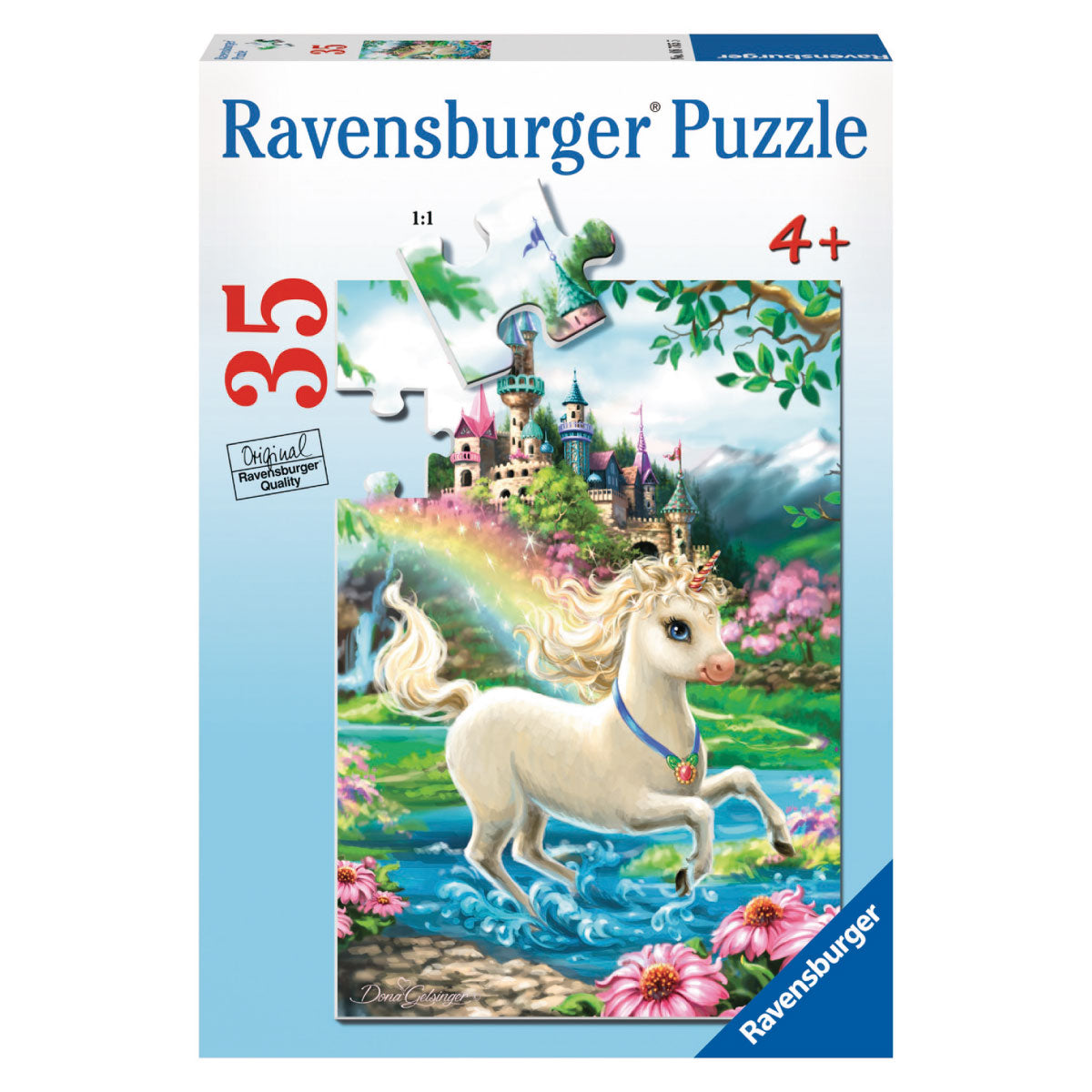 Unicorn Castle 35pc Jigsaw Puzzle from Ravensburger