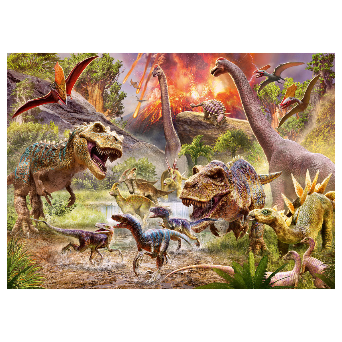 Dinosaur Dash 60pc Jigsaw Puzzle from Ravensburger