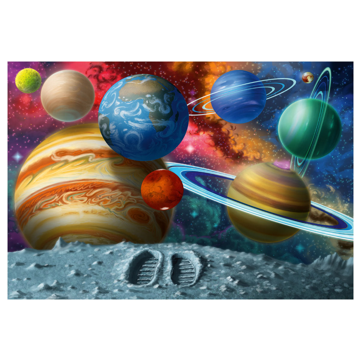 Stepping Into Space 24 pc Floor Puzzle from Ravensburger