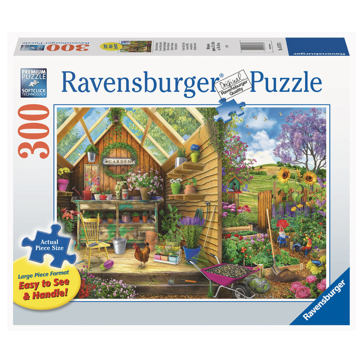 Gardener's Getaway - 300 pc Larger Pieces Jigsaw