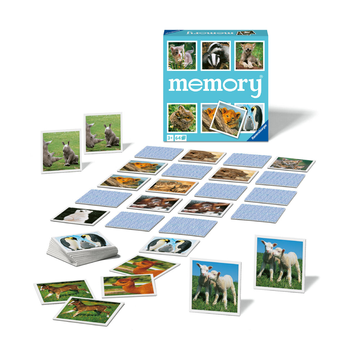 Memory: Baby Animals Game from Ravensburger