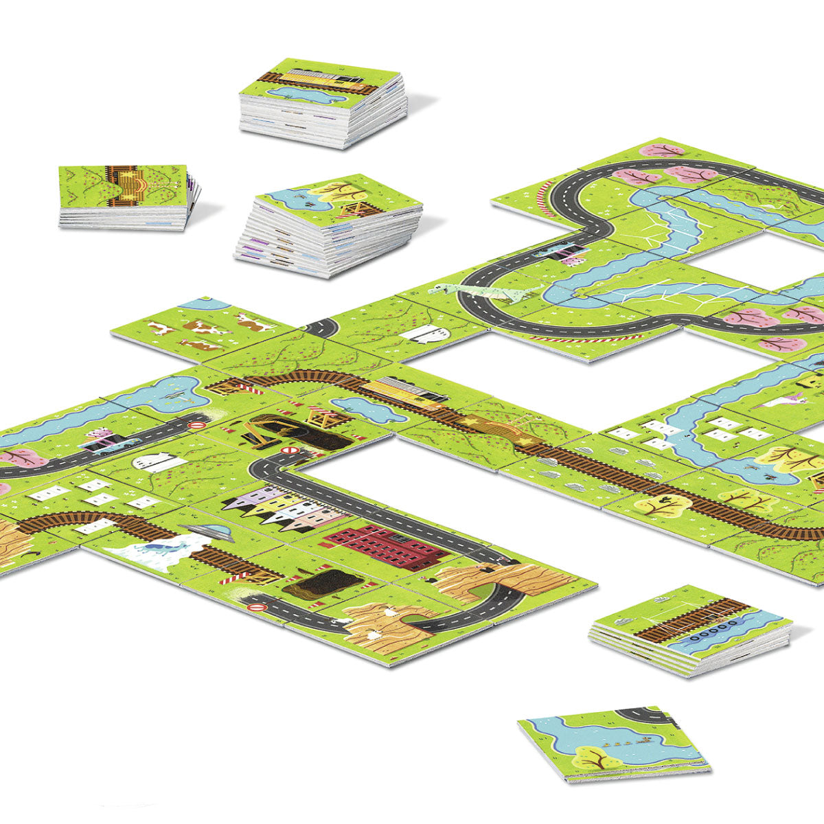 Rivers, Roads, & Rails from Ravensburger