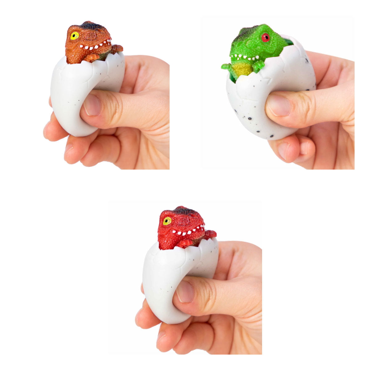 Dinosaur Squeezy Peek Hatchers from Schylling