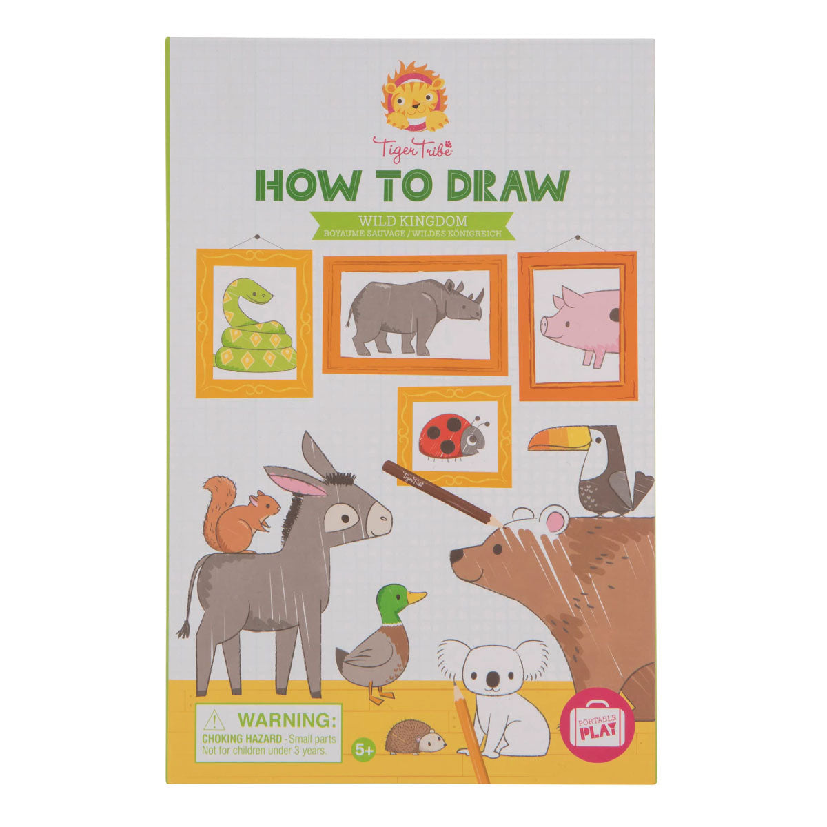 Tiger Tribe How to Draw - Wild Kingdom