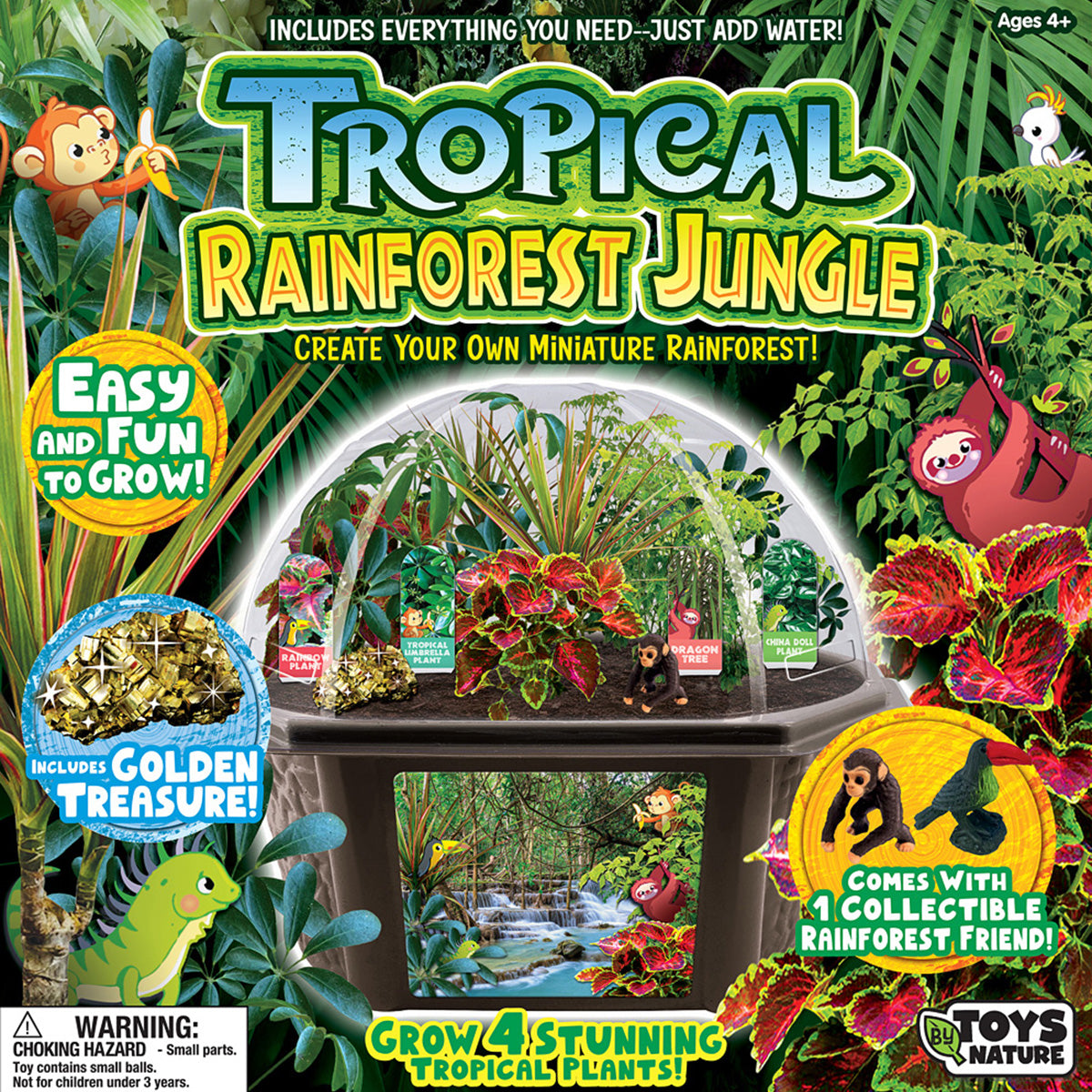 Toys by Nature Tropical Rainforest Biosphere – Happy Up Inc Toys