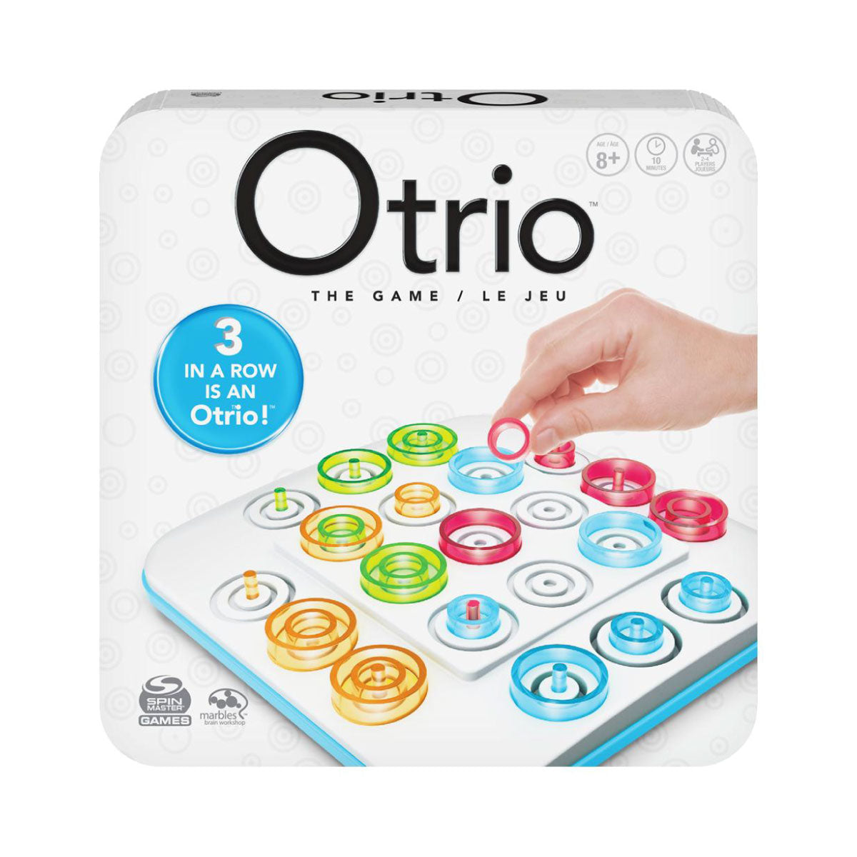 Otrio Strategy Board Game