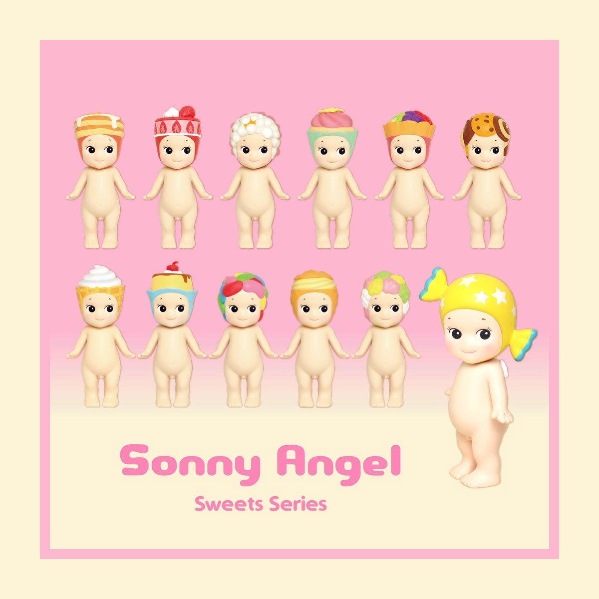 Sonny Angel Hippers Collectable Mini Cherub Figurines