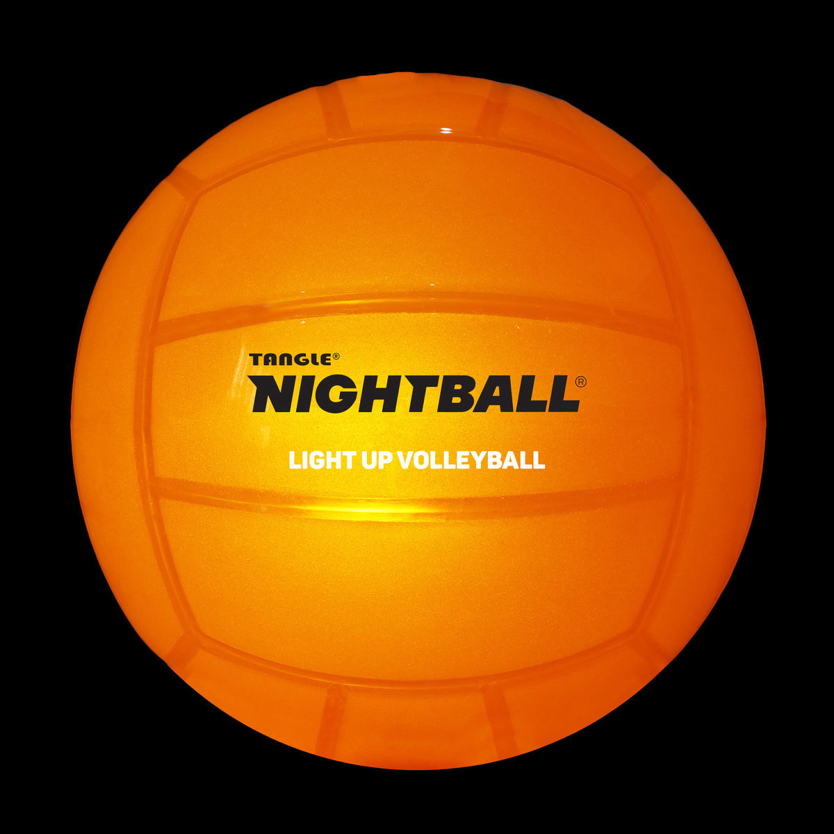 Tangle NightBall Volleyball - Orange