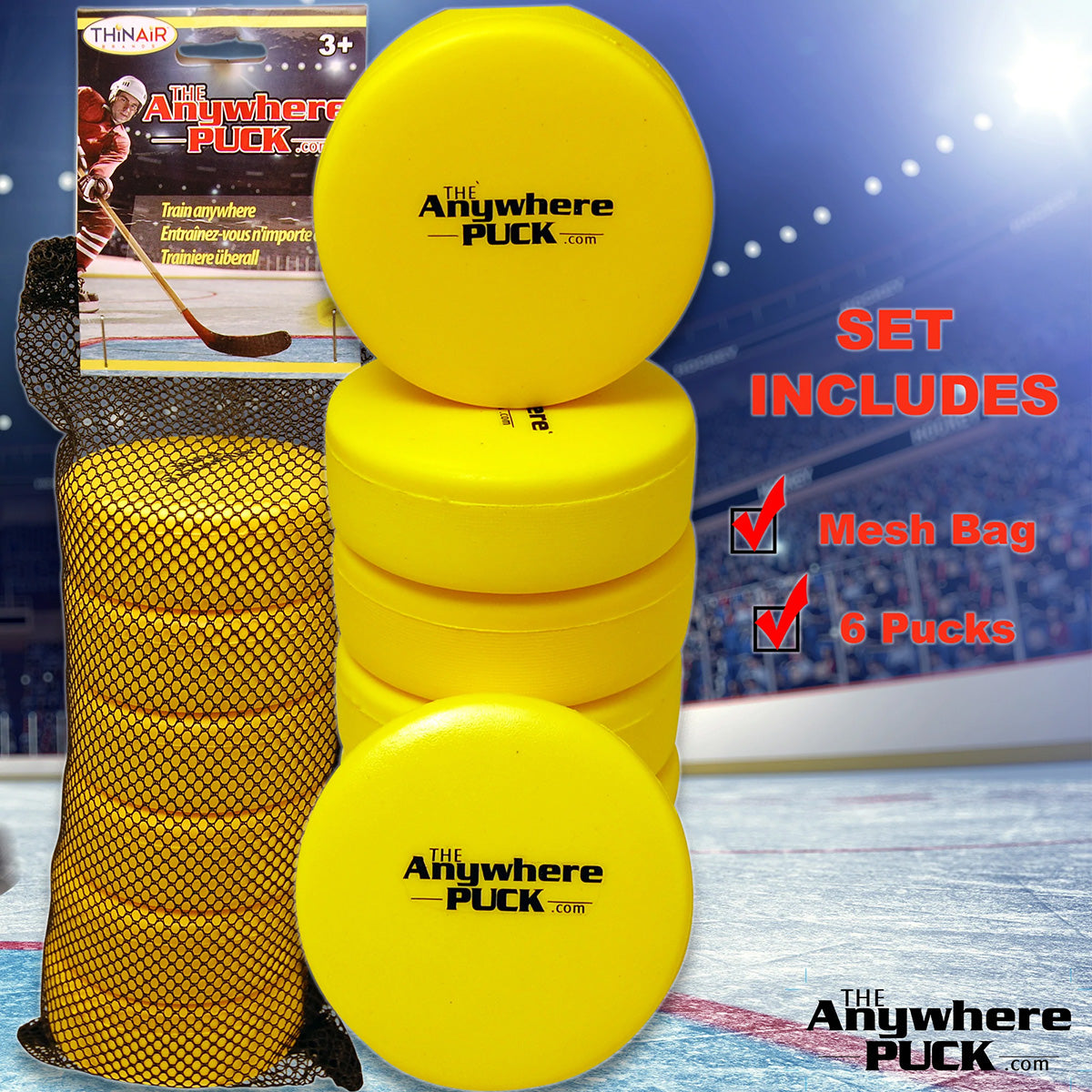 The Anywhere Puck Six Pack