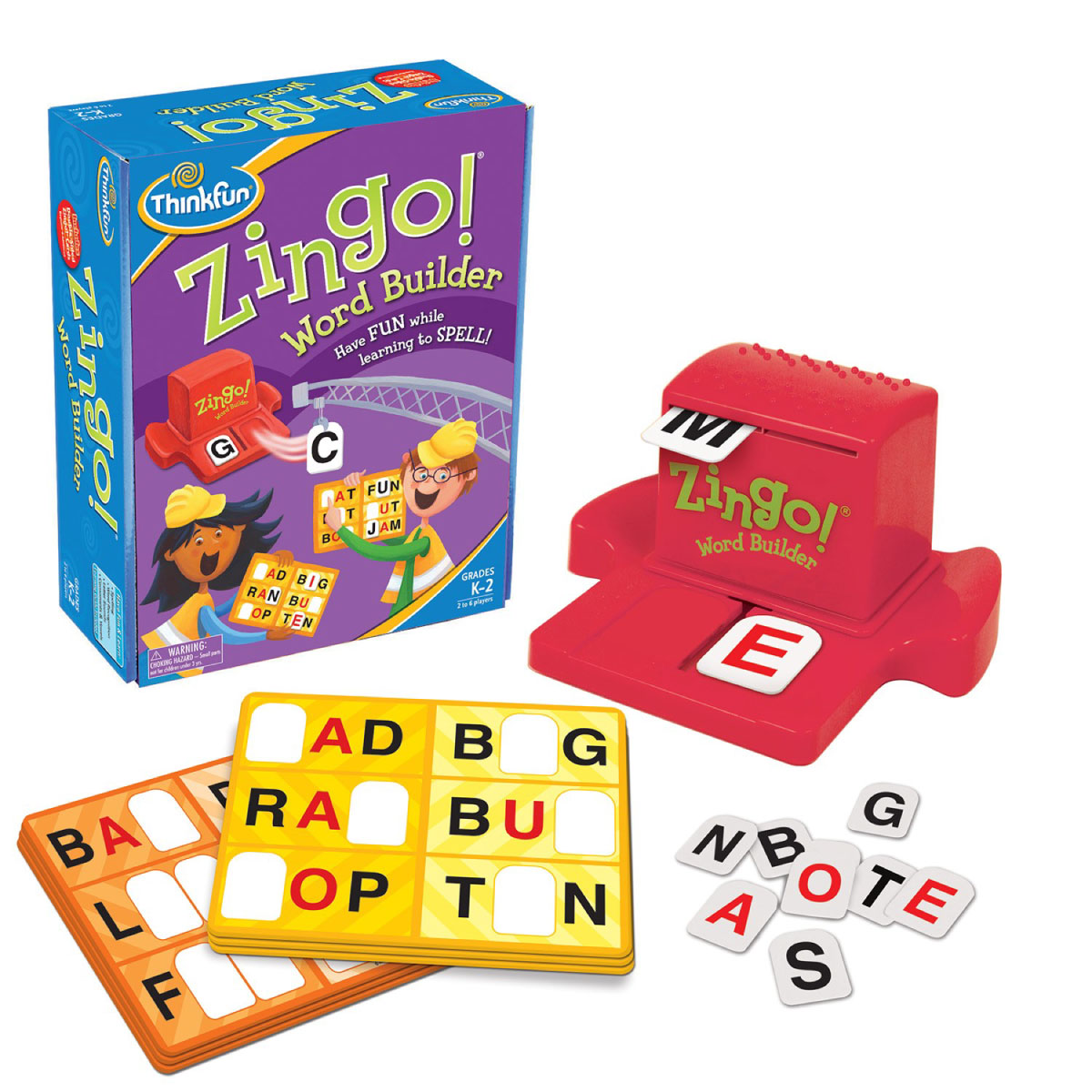 Zingo Word Builder from ThinkFun