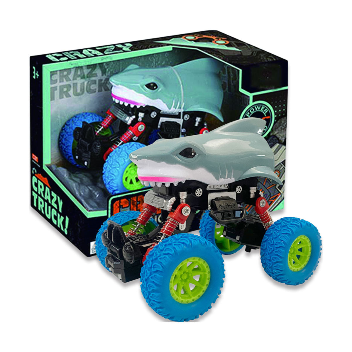 Crazy Truck Pull Back Shark