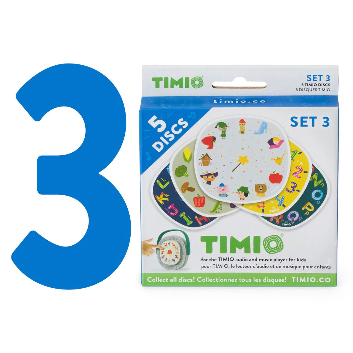 Timio Audio System Disc Set 4 – Happy Up Inc Toys & Games