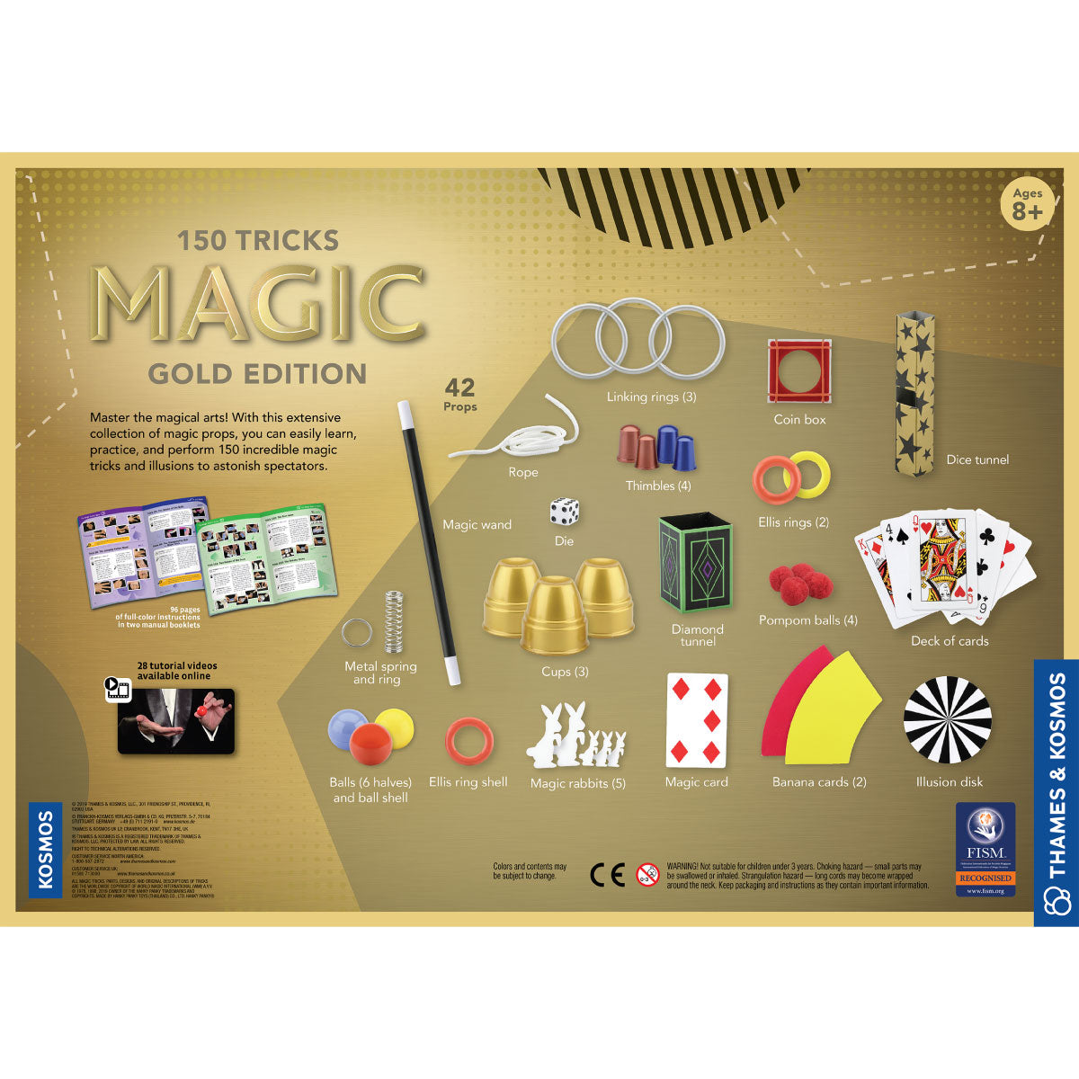 Magic: Gold Edition 150 Tricks from Thames & Kosmos