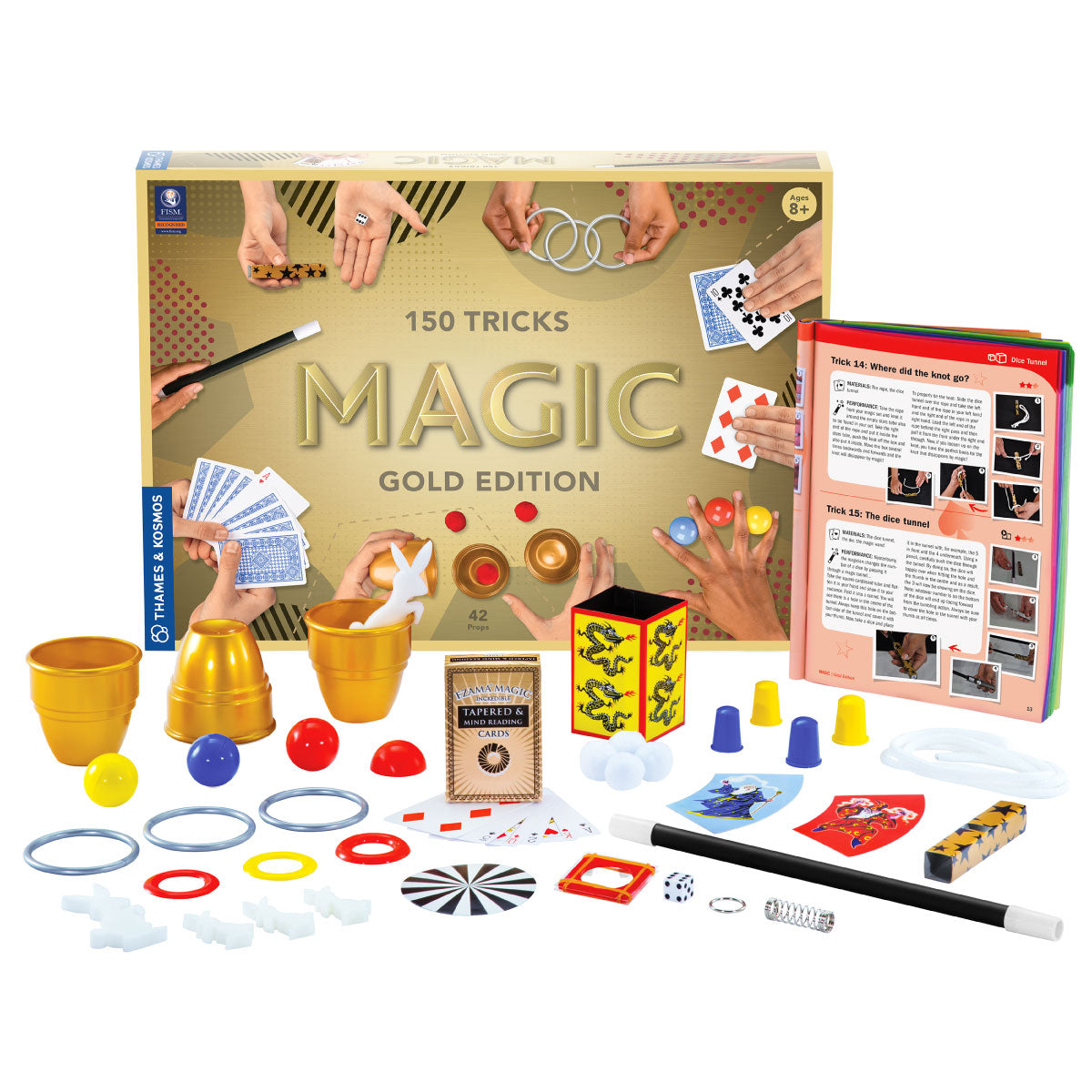 Magic: Gold Edition 150 Tricks from Thames & Kosmos