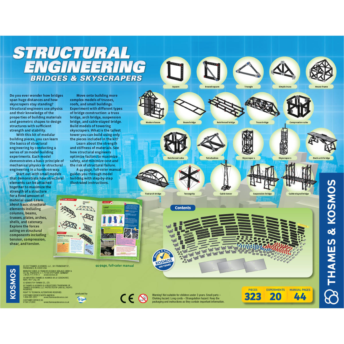 Structural Engineering - Bridges & Skyscrapers from Thames & Kosmos