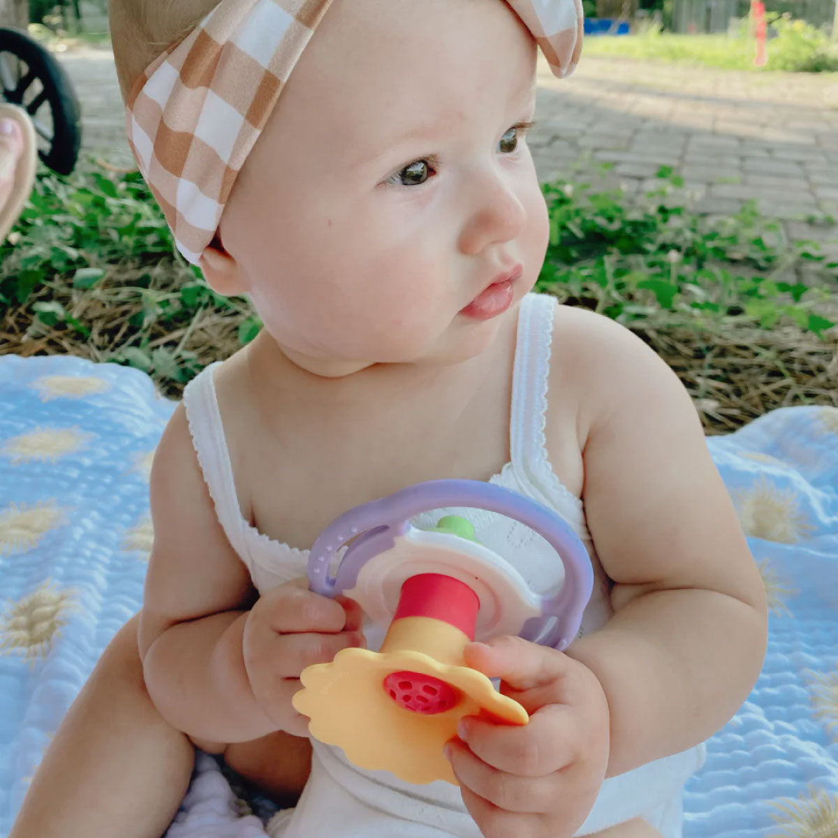 ToyLab Flower Whistle Teether