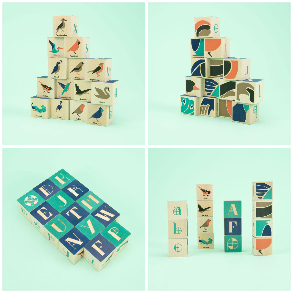 Uncle Goose Bird Blocks