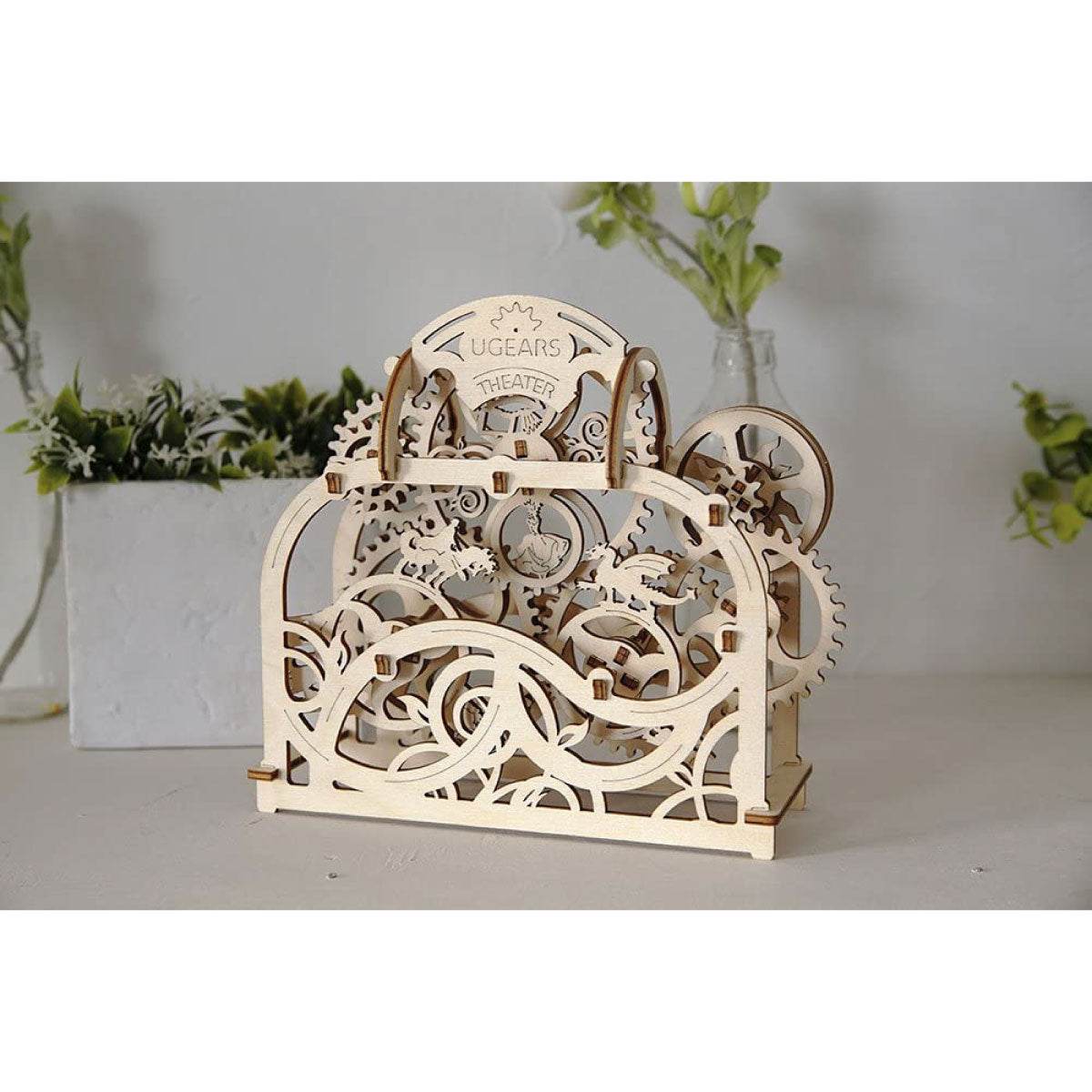UGears Storytelling Theater Mechanical Model