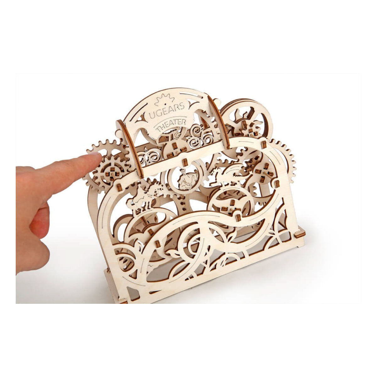 UGears Storytelling Theater Mechanical Model