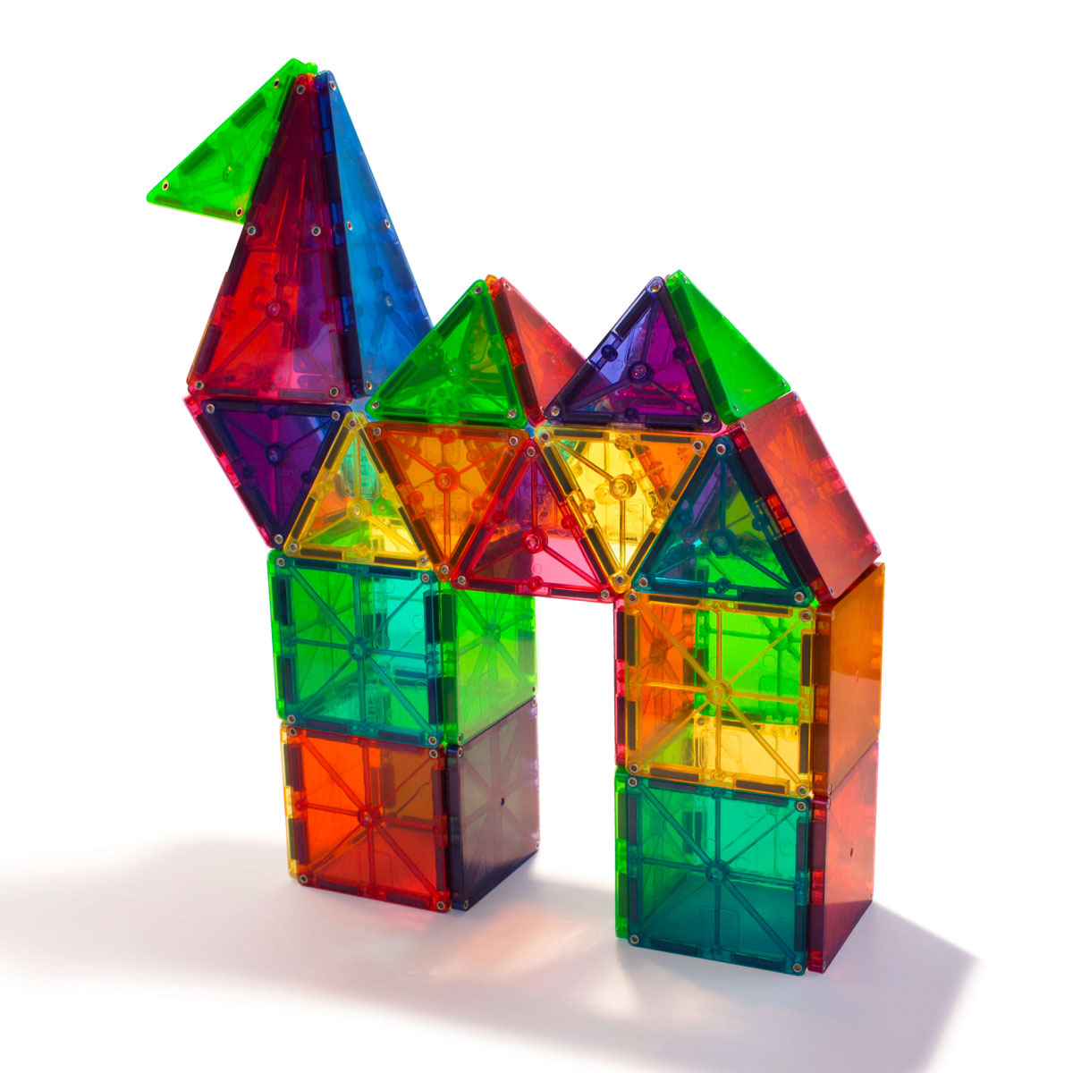 Magna-Tiles 100 Piece Clear Colors from Valtech