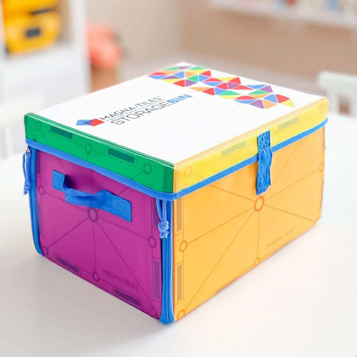 Magna-Tiles Storage Bin & Playmat