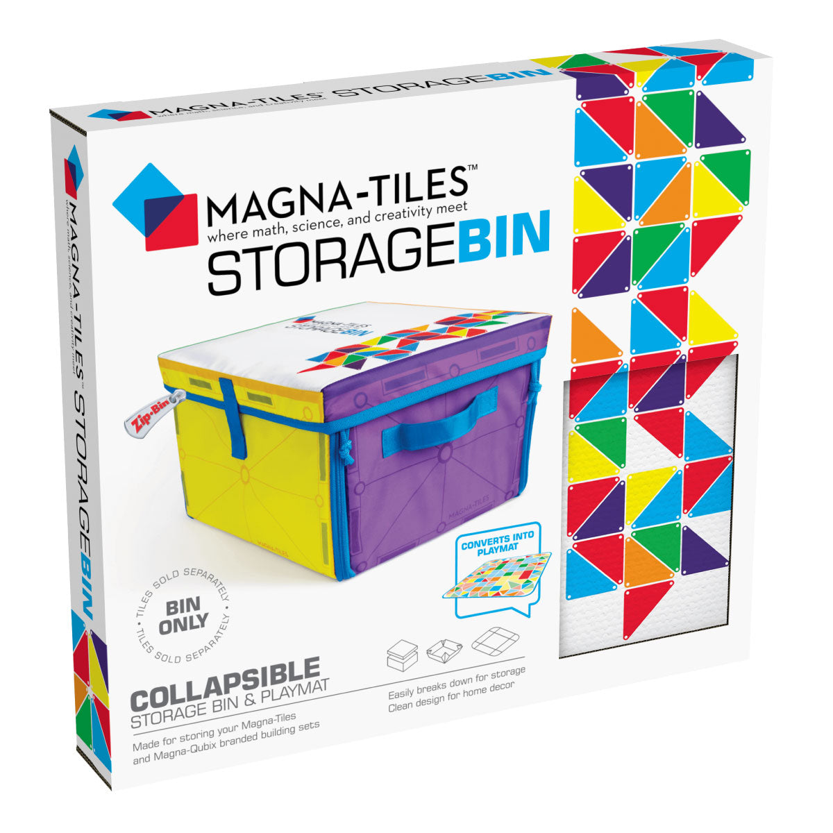 Magna-Tiles Storage Bin & Playmat
