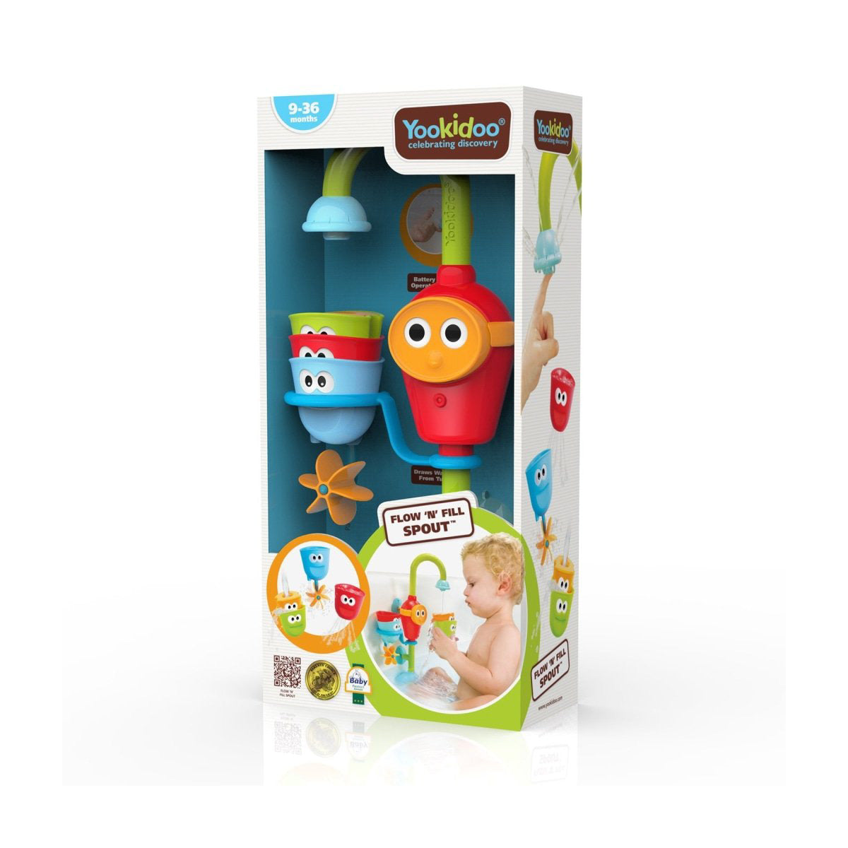 Flow N Fill Spout Bath Toy from Yookidoo