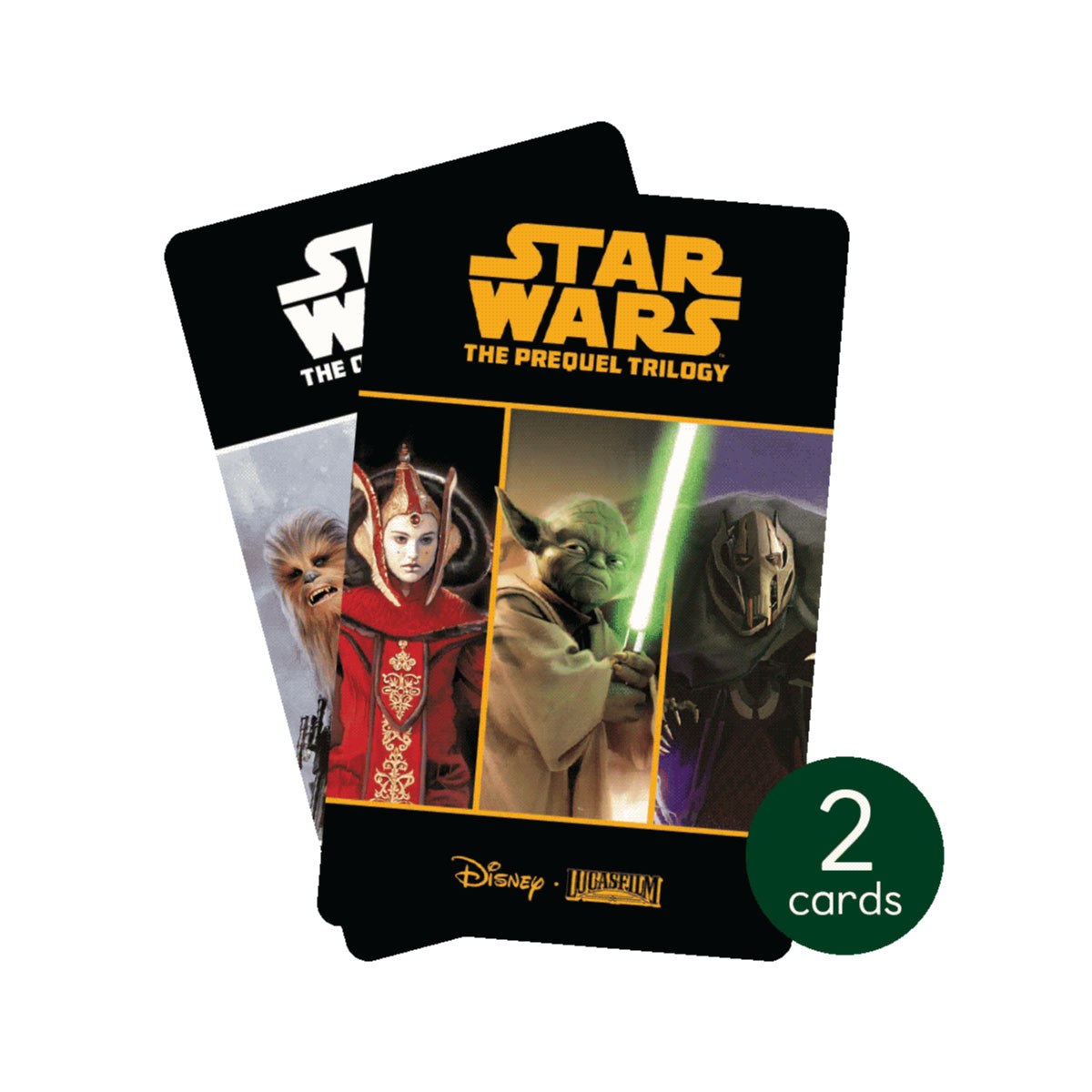 Yoto Star Wars Prequel & Original Trilogies Collection 2 Card Set